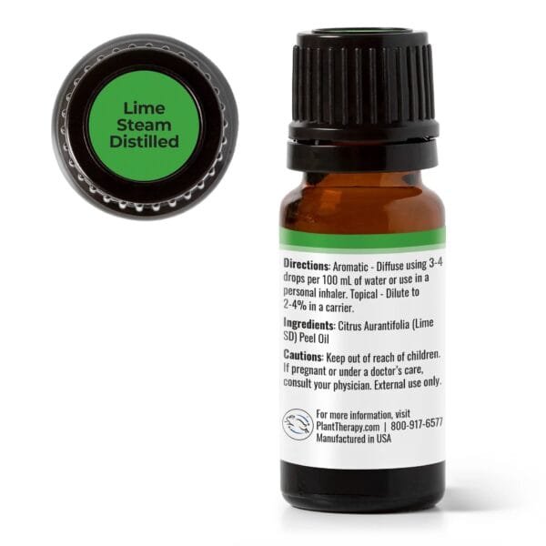 Žaliųjų citrinų eterinis aliejus, 10ml - Image 2